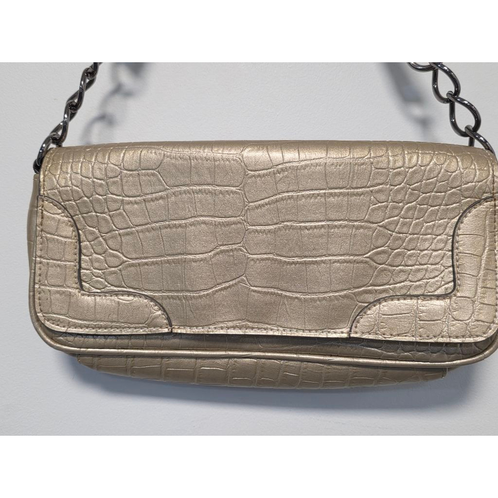 Women's Unbranded Shoulder Bag Small‎ Gold Y2K